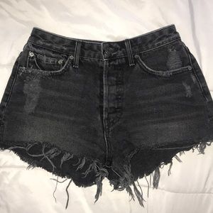 GRLFRND Cindy High Waisted Denim Shorts